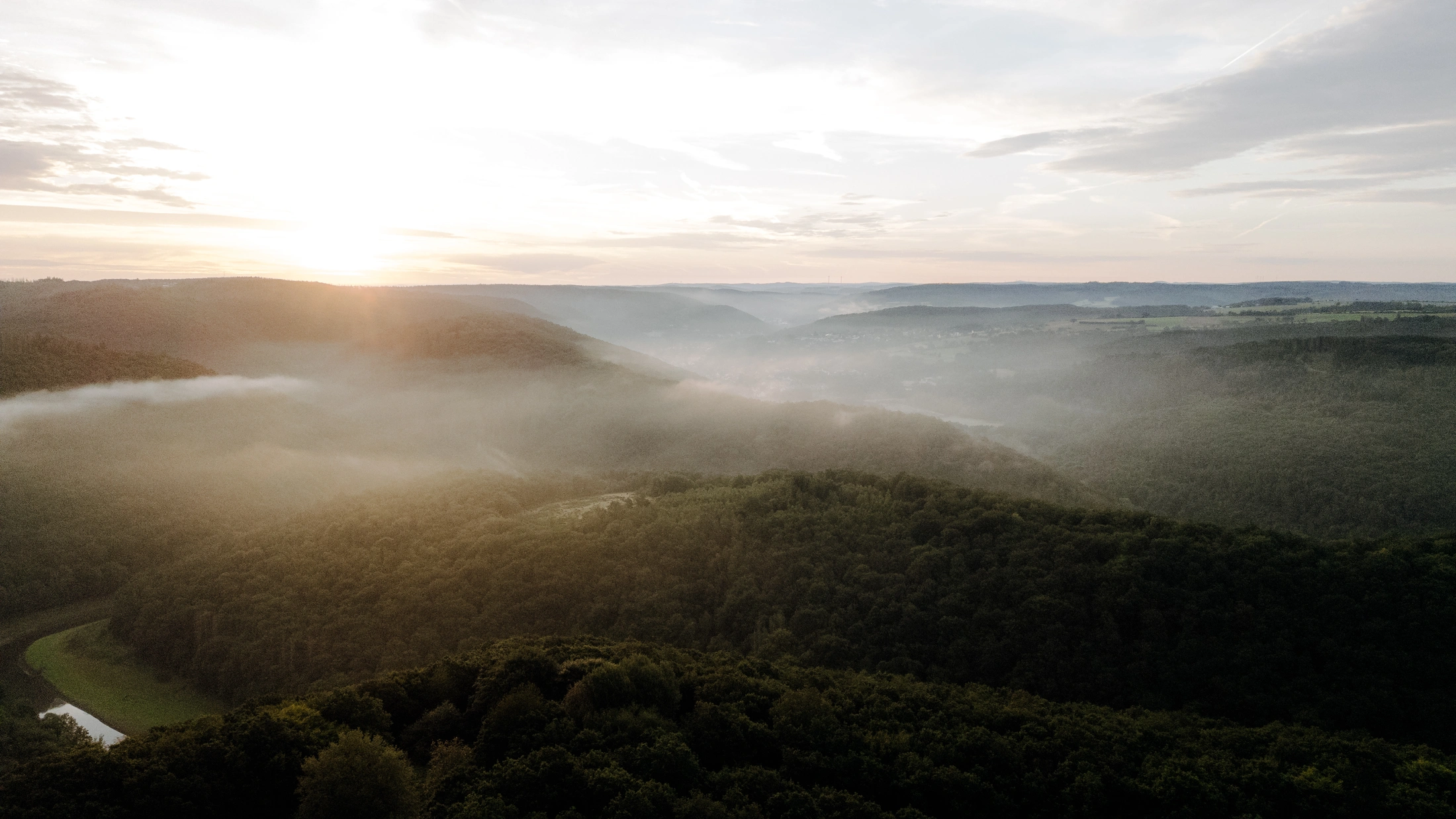 Die Eifel von oben